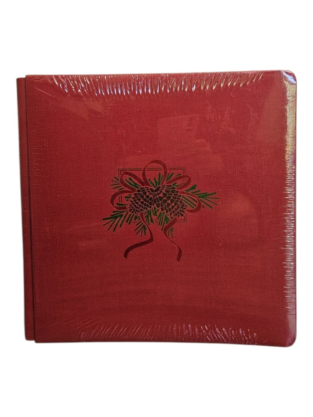 Creative Memories Premiere 12x12 Christmas Scrapbook Album Red Sealed Retired